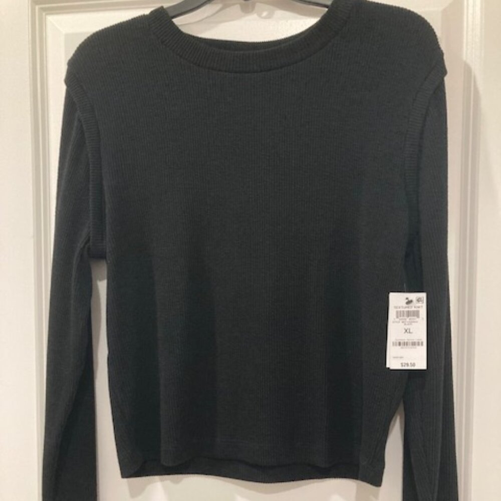 Long Sleeve Knit Top.